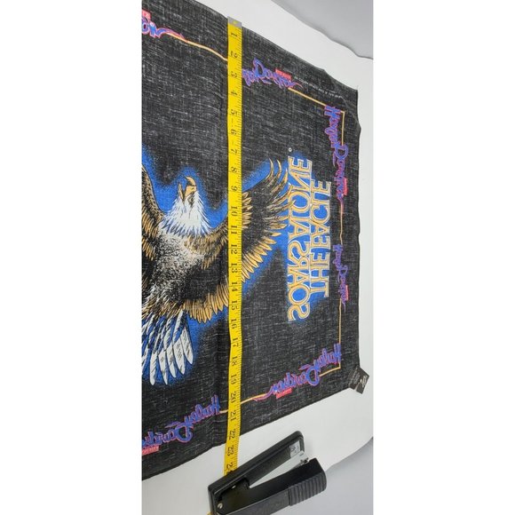 Harley Davidson Bandana The Eagle Soars Alone Vintage with tags - Picture 6 of 8